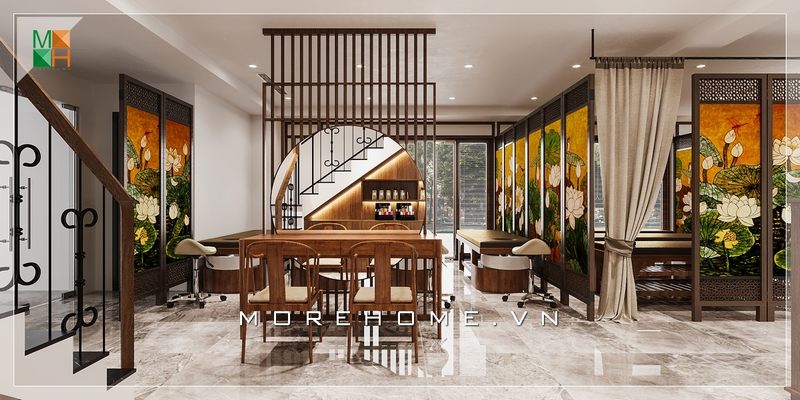 Gợi ý cho bạn mẫu thiết kế nội thất spa đầy sang trọng và tiện nghi, thoải mái